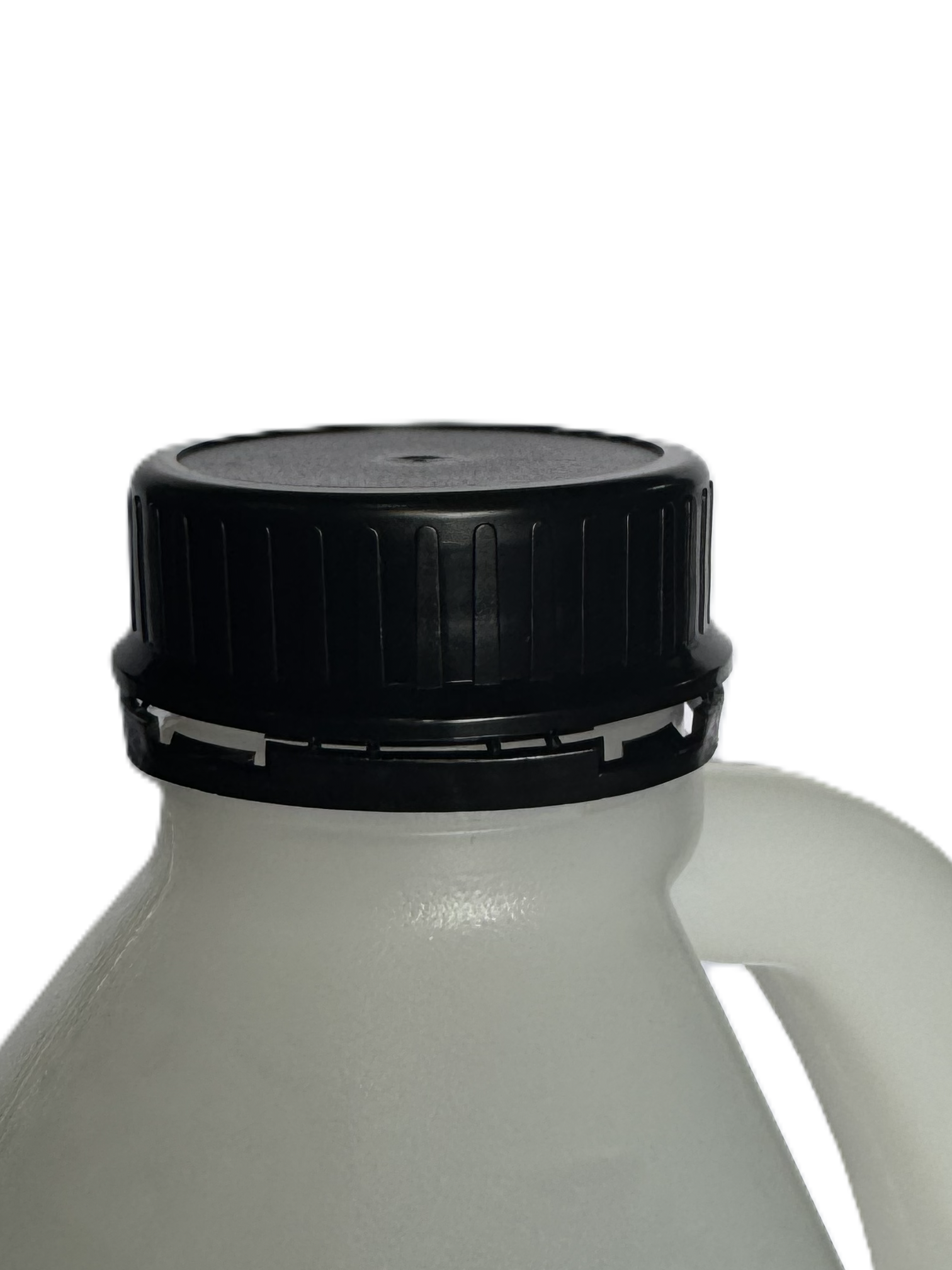 tapa rosca con aro sellador para la protección del envase en productos de limpieza.